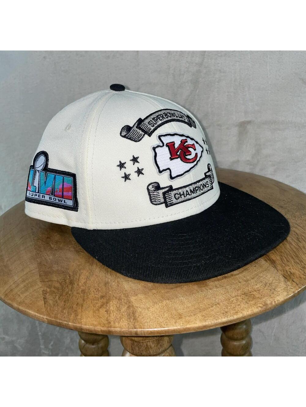 NEW - Authentic New Era 9FIFTY Snapback KC Chiefs Super Bowl LVII Champions Hat